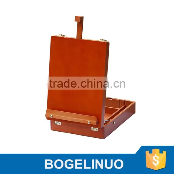 Bergino 37.6x26.6x8.7cm Handle-held Tabletop Wood Easel Box