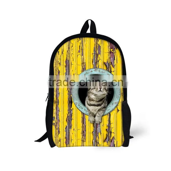 Fashion Canvas Animal Backpack Backpack for Teenage Girls photo-3