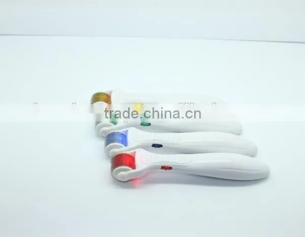 Changeable Heads Titanium LED Derma Roller,vibarting Roller photo-5