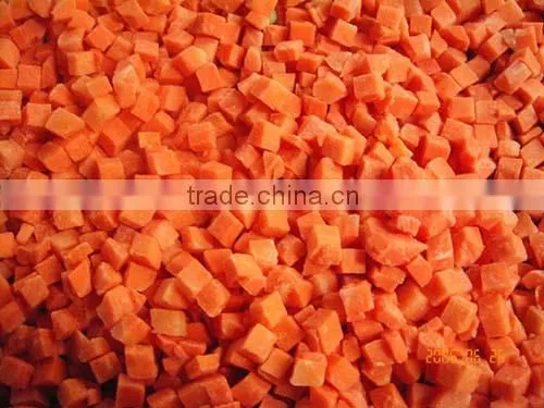 Frozen Vegetables IQF Carrot Diced photo-5
