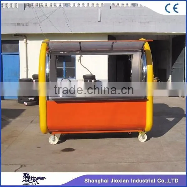JX-FR220E New Model Manufactur Potato Kiosk French Fries Booth Fast Food Kiosk for Sale/mobile Food Carts photo-3