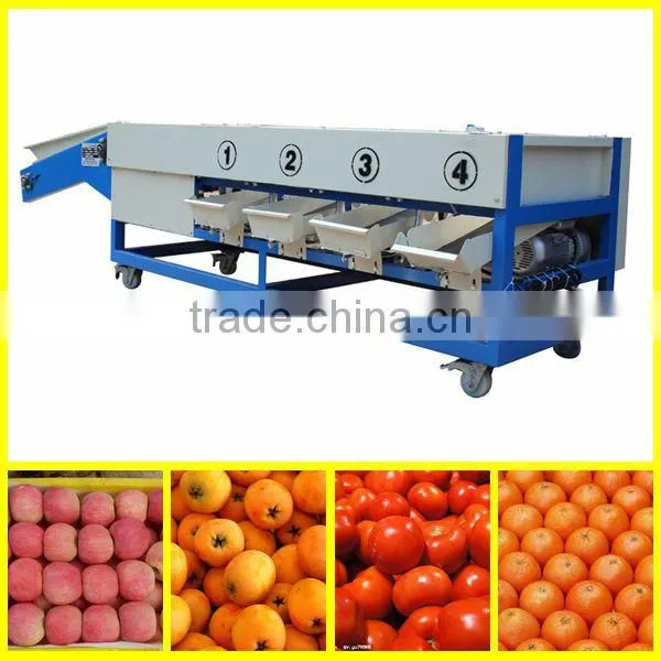 High efficiency round fruit sorting grading machine [customize accepted]