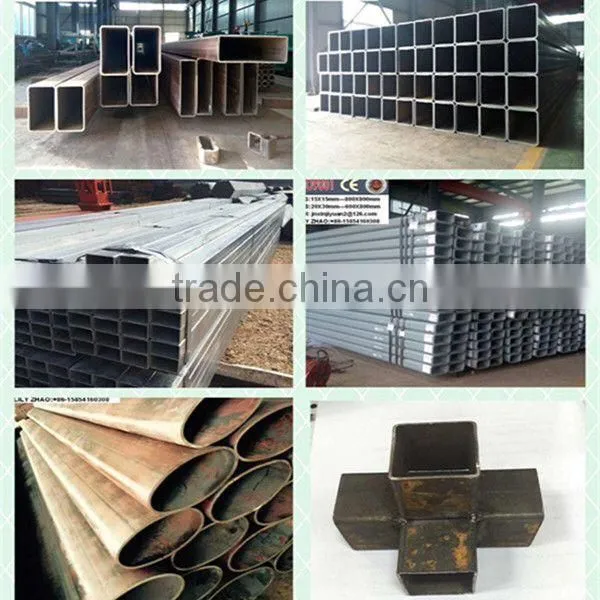 WELDED SQUARE BLACK STEEL PIPES photo-4