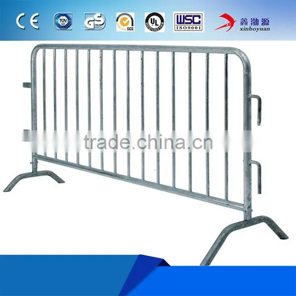 Professional Direct Custom Logo Activity Used Galvanized Concert Crowd Control Barrier photo-3