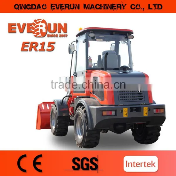 2016 New ER15 Compact Wheel Loader With EuroIII Engine photo-6