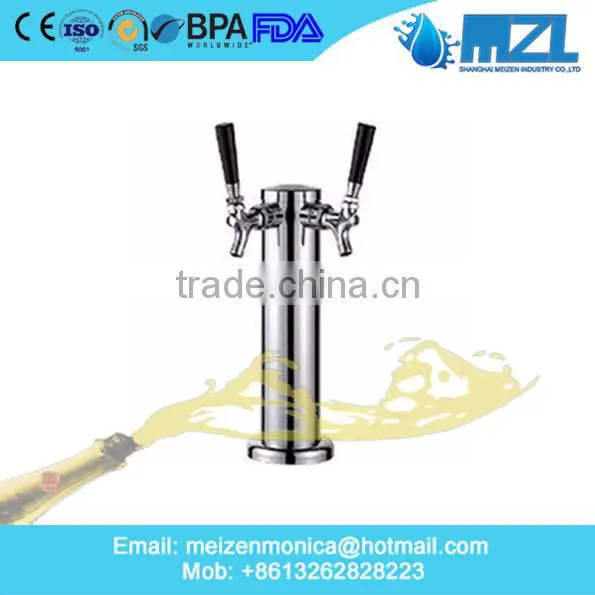 3 Liters Three Taps Chrome Plated Draft Beer Tower China Factory photo-4