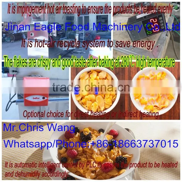 Full Automatic Breakfast Cereal Corn Flakes Production Line photo-2