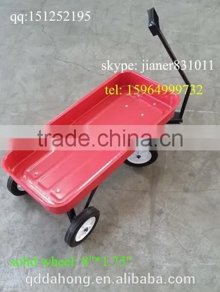 Kid's Tool Cart,Kid's Wheelbarrow ,Children Wheel Barrow With 4 Solid Wheel TC1805 photo-4