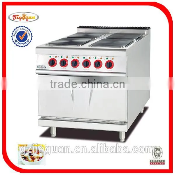 Stainless Steel Electric Range With 4-Burner and Oven for Restaurant Use(EH-887B) photo-2