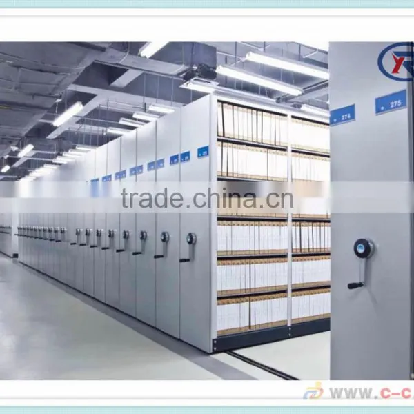 2017 Office Large Capacity Closed High Density Steel Mobile File Storage Cabinet for Box Files/mobile Shelving photo-6