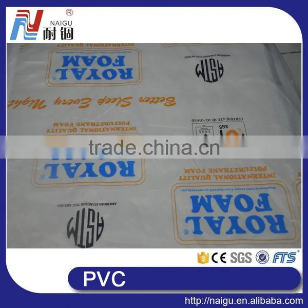 NaiGu Factory Soft Moisture Proof Transparent Mattress Protective Packing Plastic PVC PE Film photo-2