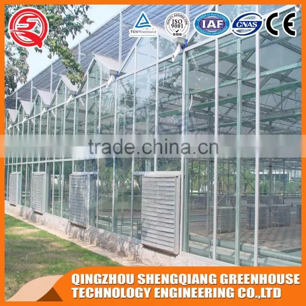 Multi-span Hollow Tempered Glass Greenhouse Shading Sysytems photo-3