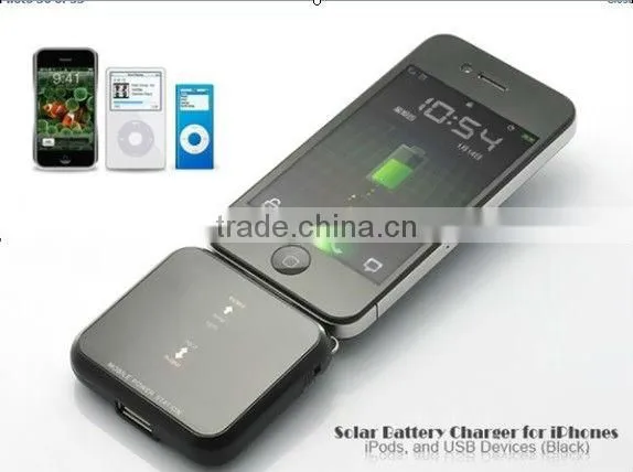Mini Solar Charger for Iphone 4/iphone4s/iphone 5/ipad /ipod Charger