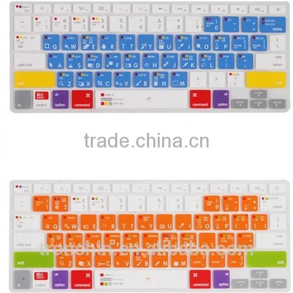 Silicone Eco-friendly Keyboard Cover Skin Macbook Pro 13 Italian Layout photo-5