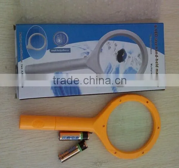 Hand-held Magnifier Battery Operated Led Lighted Magnifier photo-2
