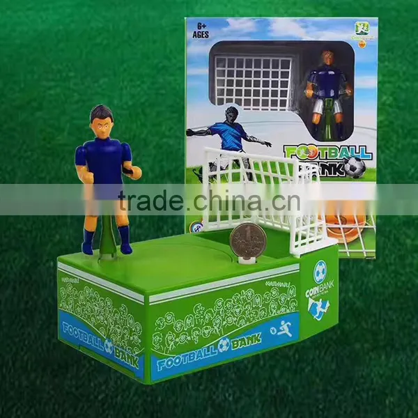 Creative Automatic Football Pitch Shape Saving Pot, Stealing Coin Bank/Plastic Best Gift for Children's Day photo-5