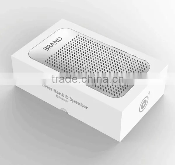 Mini Rechargeable Bluetooth Speaker With Power Bank Portable Multifunction 5000mAh Power Bank Super Thin Bluetooth Speaker photo-6