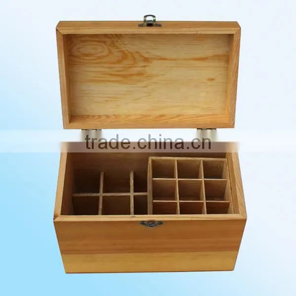 Exquisite Solid Wood Cosmetic Box, Essential Oil Wooden Package Box photo-6