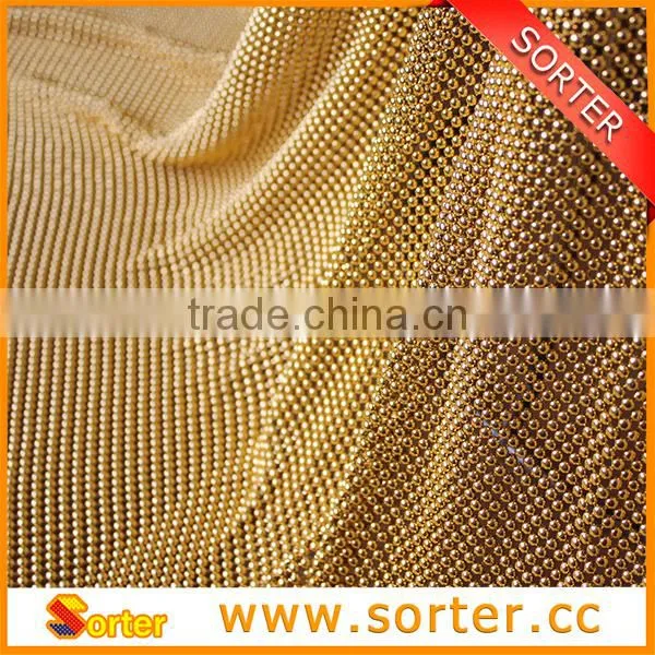 Profeshional New Season Metal Sequin Fabric Pleated Curtains photo-5