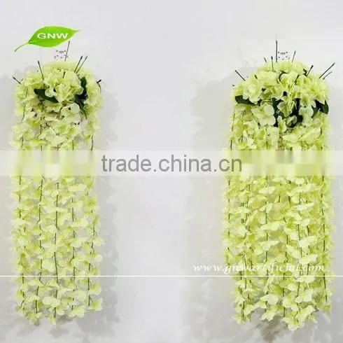 GNW FLV01 Hanging Wall Artificial Flower Vine Rattan Vine Plants Arches Decor Room photo-3