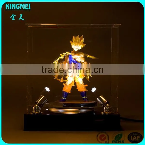 Custom Desktop Acrylic Hexagon Display Box Wholesale Price photo-4