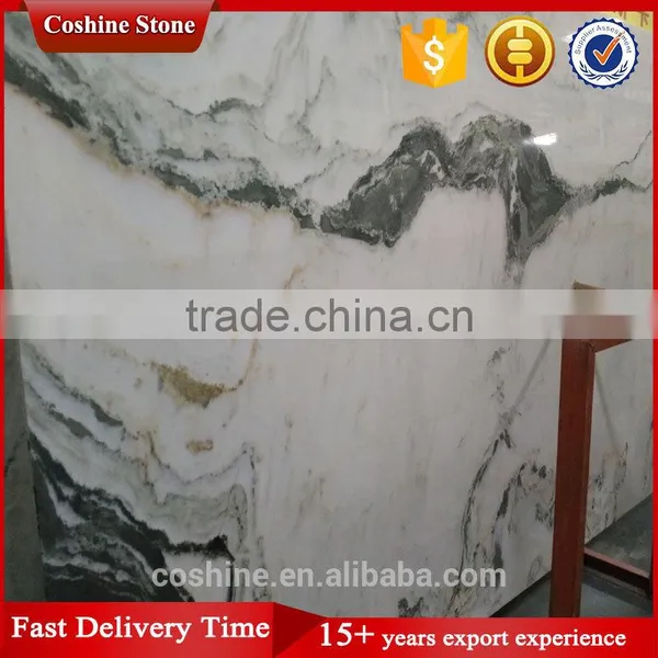 Chinese Natural Landscape Stone Polished Painting Marble Slab photo-4