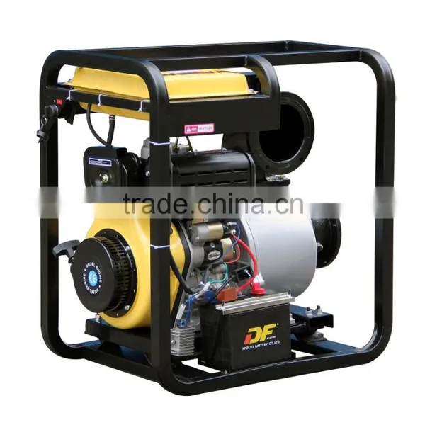 DP60 Electric Start With Big Fuel Tank 6 Inch Diesel Water Pump photo-5