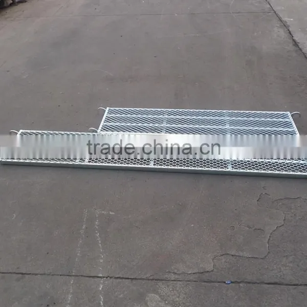 China Scaffold Factory Wholesale Hot Dipped Galvanized Perforated Metal Plank photo-3