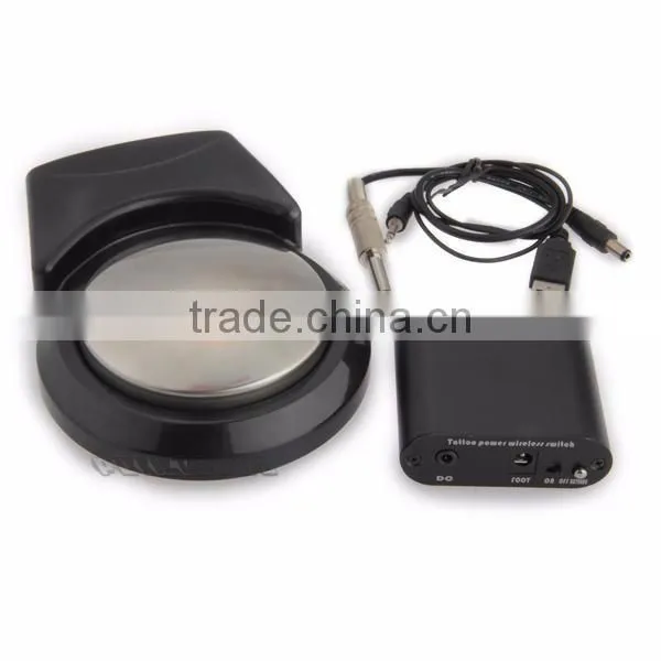 Profession Stainless Steel Tattoo Foot Pedal Switch Footswitch Black photo-3