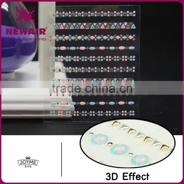 New Air Metallic Nail Art Sticker photo-4