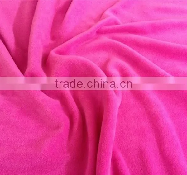 China Factory Wholesale Soft Hand Feel Pig Polar Fleece Fabric photo-5