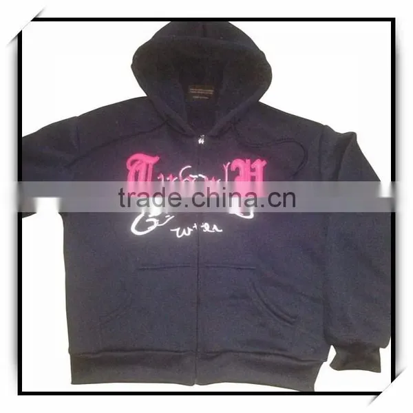 Factory Stock Wholesale Zip up Fleece Hoodies photo-2