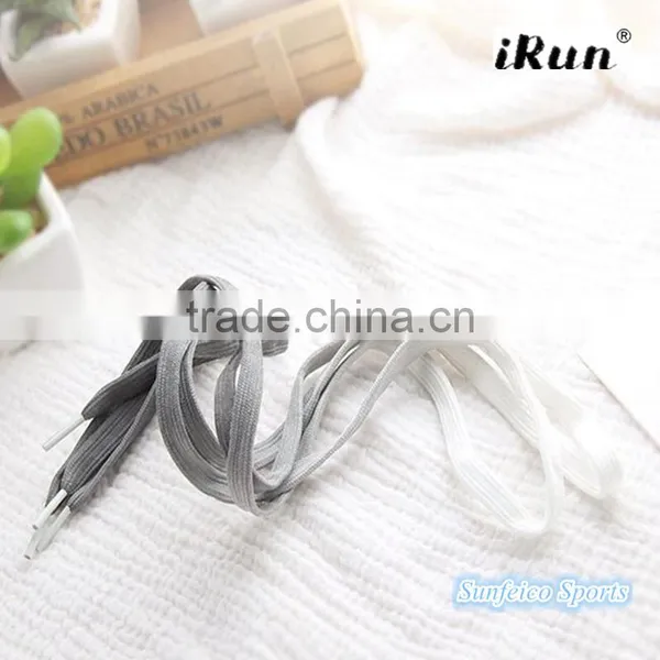 Grey; Green; Watermelon Red; Violet Purple; Orange; Yellow; Cyan Colorful Gradient Shoe Laces~Tie Dye Shoelaces~Accept Custom photo-3