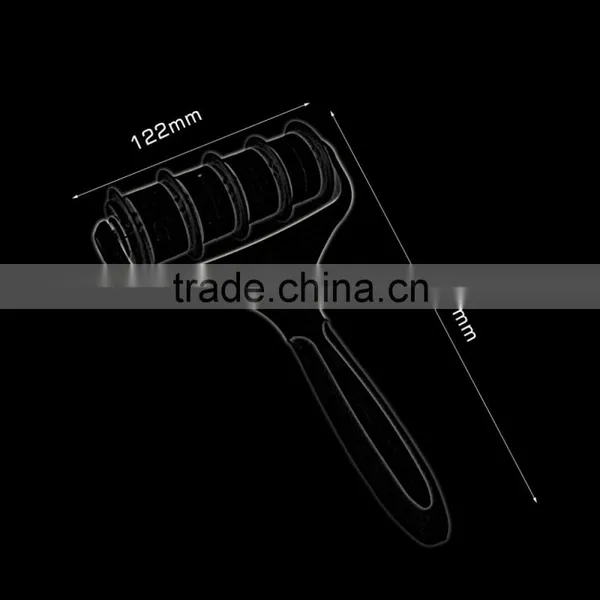 2017 New Fondant Strip Ribbon Cutter Sugarcraft Cake Decorating Tools Plastic Cake Rolling Pin Embosser Roller Set Baking Tools photo-6