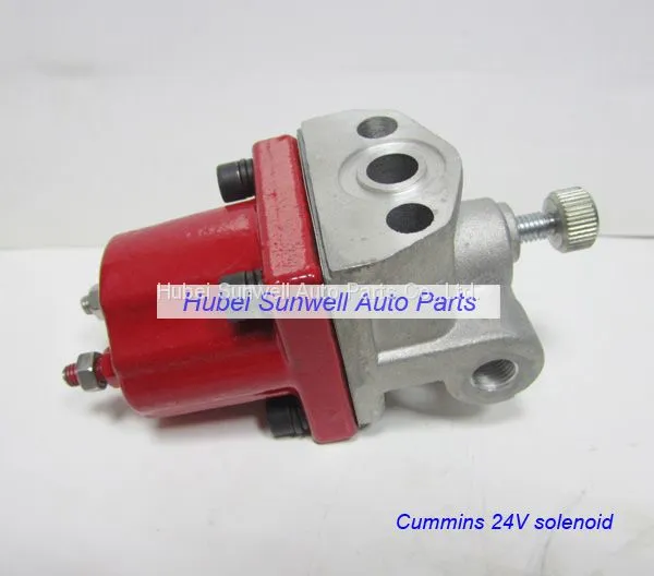 Cummins 12V Fuel Shut off Valve 3408421 / 4024808 / 3054608 photo-3