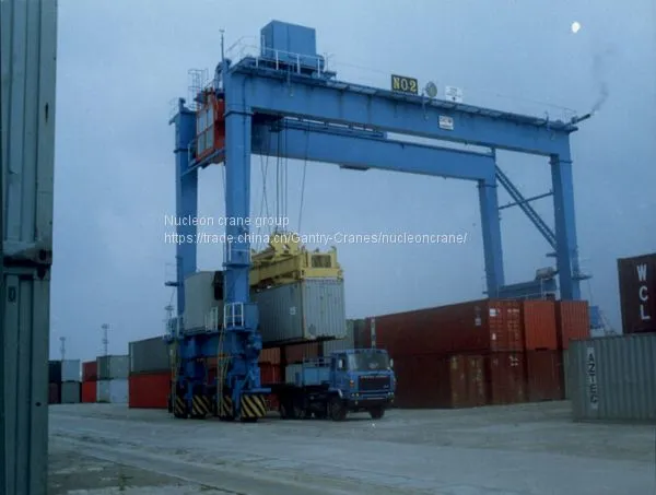 RTG Crane Container Rubber Tire Gantry Crane 35T 80T 200T photo-5