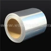 Bright Silver Polyester Labels