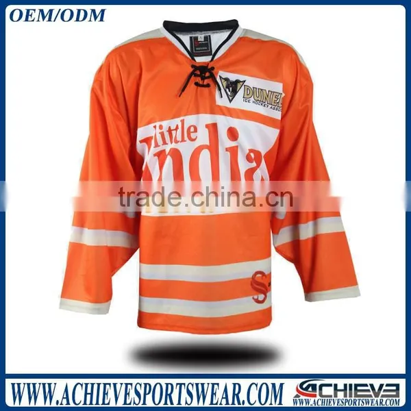 Ice Hockey Wear Sportswear, Fashion Ice Hockey Jersey With Number photo-3