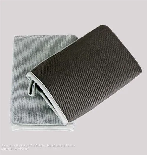 Medium Grade Car Wash Mitt Clay Mitt Surface Decontamination Mitt For Car Clean 1.0 photo-4