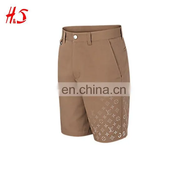 China Custom Design Yellow Casual Printed Pants With 100% Polyester for Men photo-2