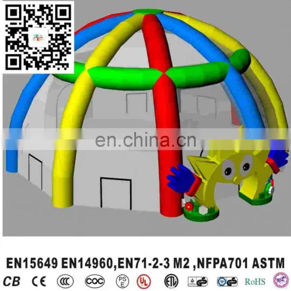 Outdoor Giant Colorful Inflatable Dome Wedding Party Tent Inflatable Trade Show Tent photo-2