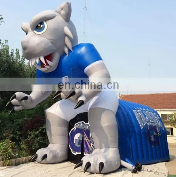 Inflatable Wildcat Animal Tunnel for Sports Advertising photo-2