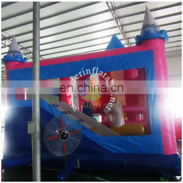2017 Bouncer Castle With Slide/dancing on Ice Girls Theme Inflatable Castle photo-4