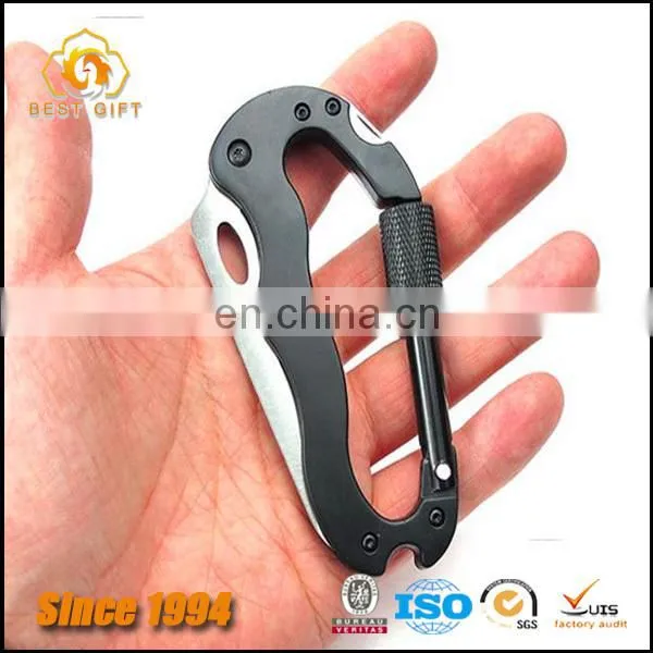 Folding Knife Multifunctional D Type Mountaineering Carabiner photo-2