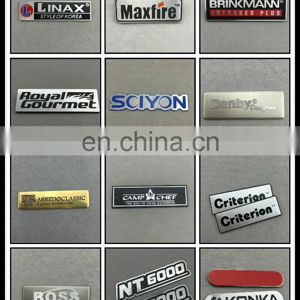 Metal Nameplate/Metal Sticker With 3M Adhensive photo-6