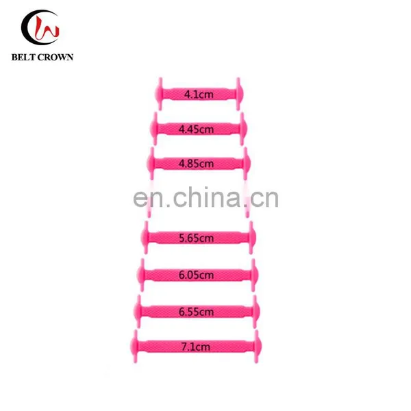 Custom High Quality Lazy Elastic Silicone no Tie Shoelace photo-5