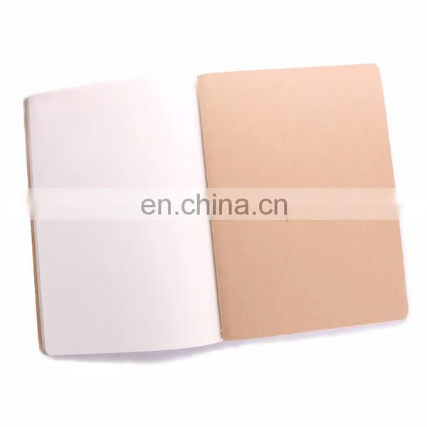 Customized Logo Kraft Cover Office Notebook With Multi Sizes B5 B6 A4 A5 A6 photo-3