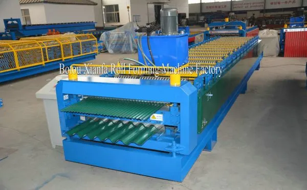 Double Profile Wall Roll Forming Machine photo-2