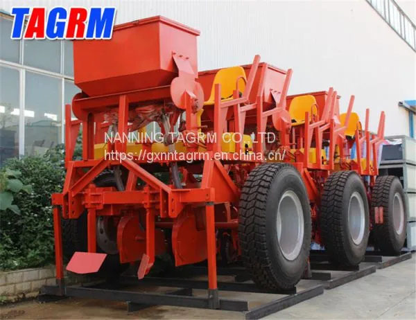 Combine Function 2 Rows Manioc Planter / Manioc Seeds Planting Machine for Exporting photo-2
