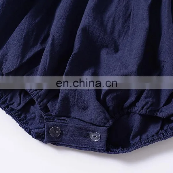 New Arrival Infant Girl Clothes Romper Baby Romper Children Linen Clothes photo-4